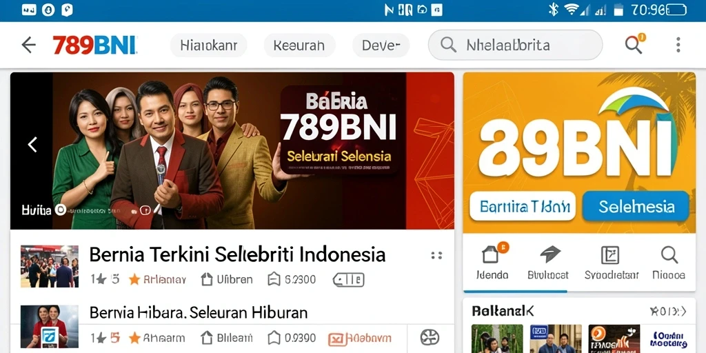 Tampilan antarmuka 789BNI yang modern dan informatif.